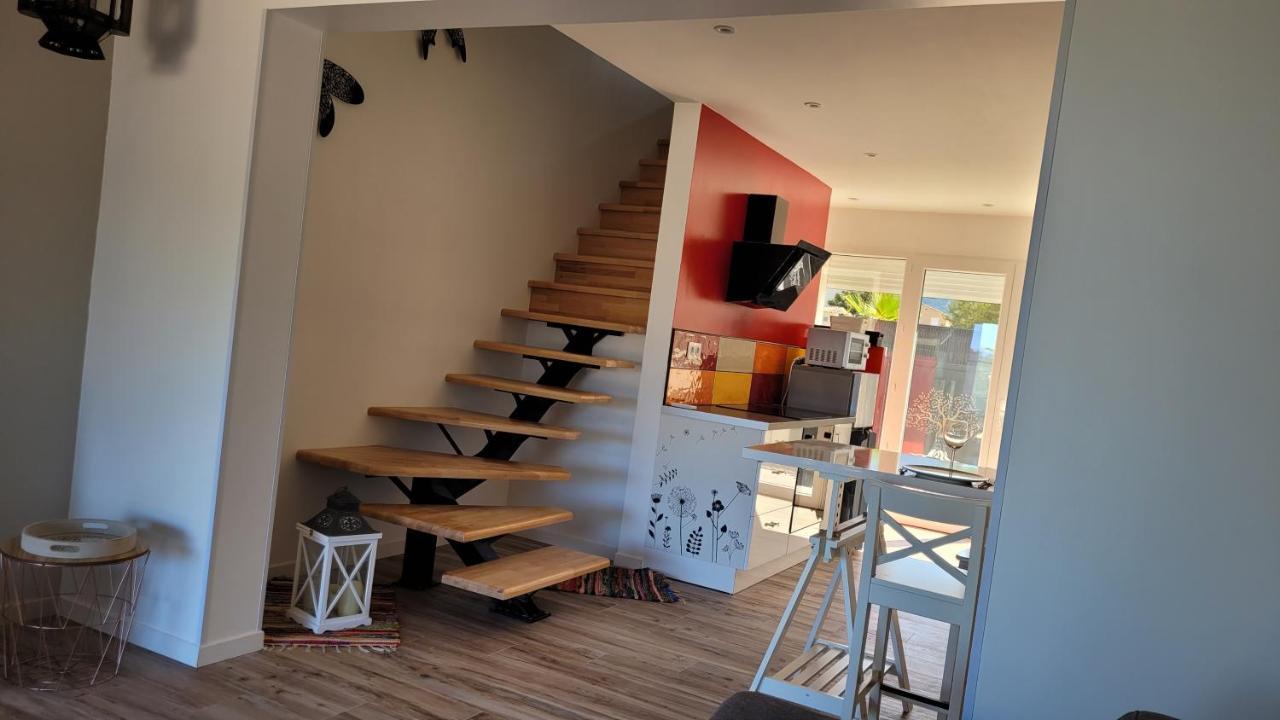 Gite Du Soleil Maison Lumineuse Avec Terrasse Solarium Parking Prive Sorède Exterior foto