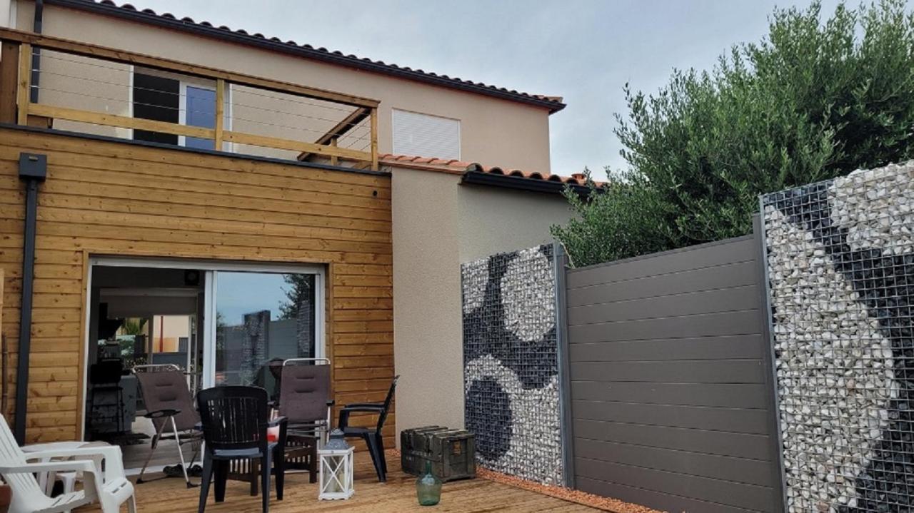 Gite Du Soleil Maison Lumineuse Avec Terrasse Solarium Parking Prive Sorède Exterior foto